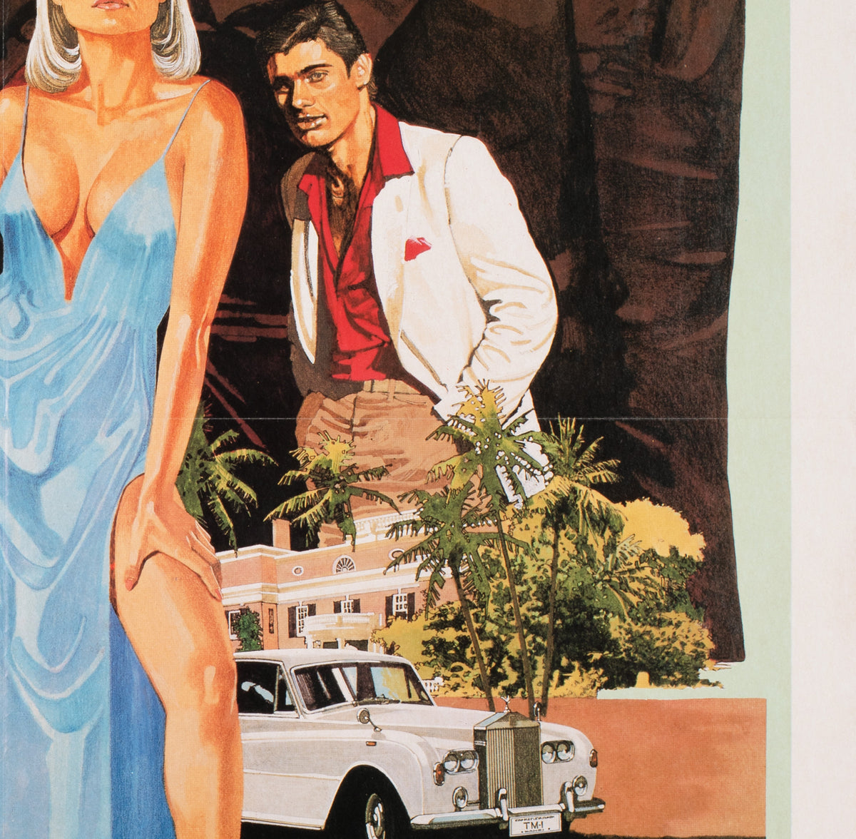 Scarface 1983 Australian 1 Sheet Film Movie Poster - detail
