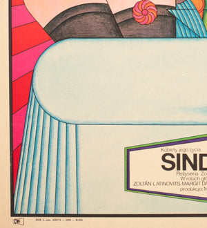 Sinbad 1972 Polish A1 Film Poster, Krajewski - detail