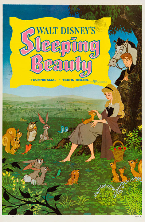 Sleeping Beauty original film movie poster 