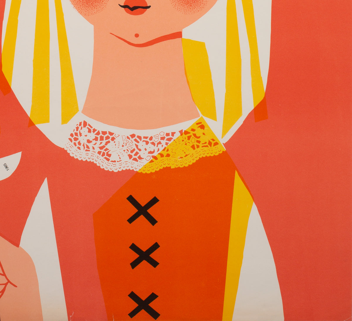 Sleeping Beauty 1965 Hungarian Film Poster, Soti - detail