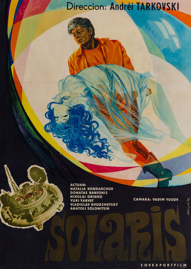 Solaris 1977 Russian film poster