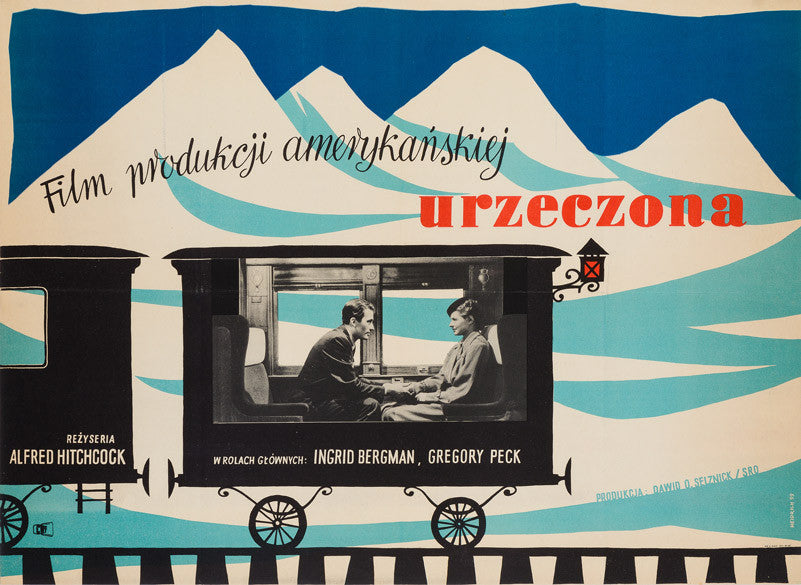 Spellbound 1959 Polish A1 Film Poster, Heidrich