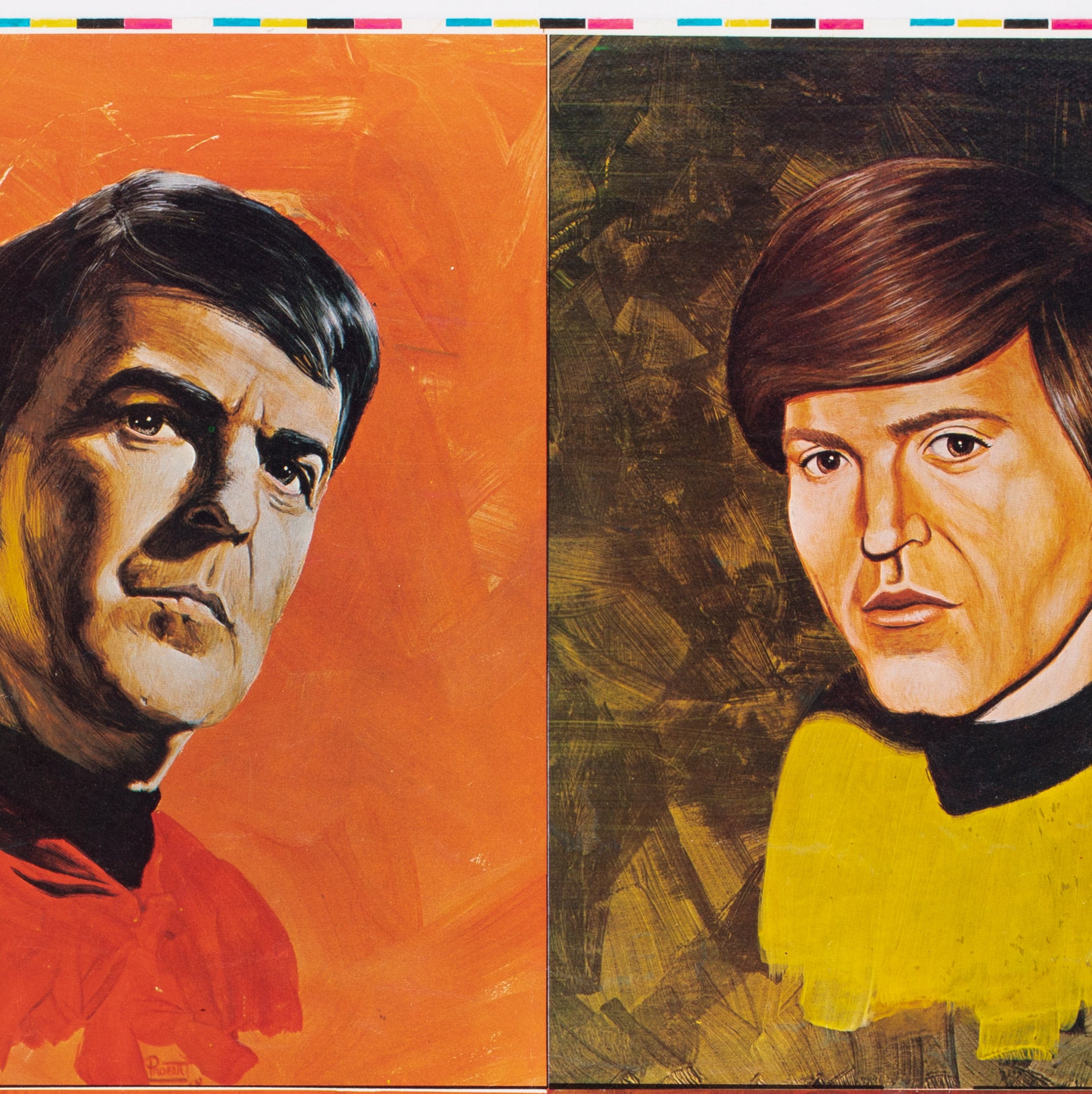 Proof Poster Star Trek 1970s US Printer's Proof Poster, Andrew Probert - Orson & Welles