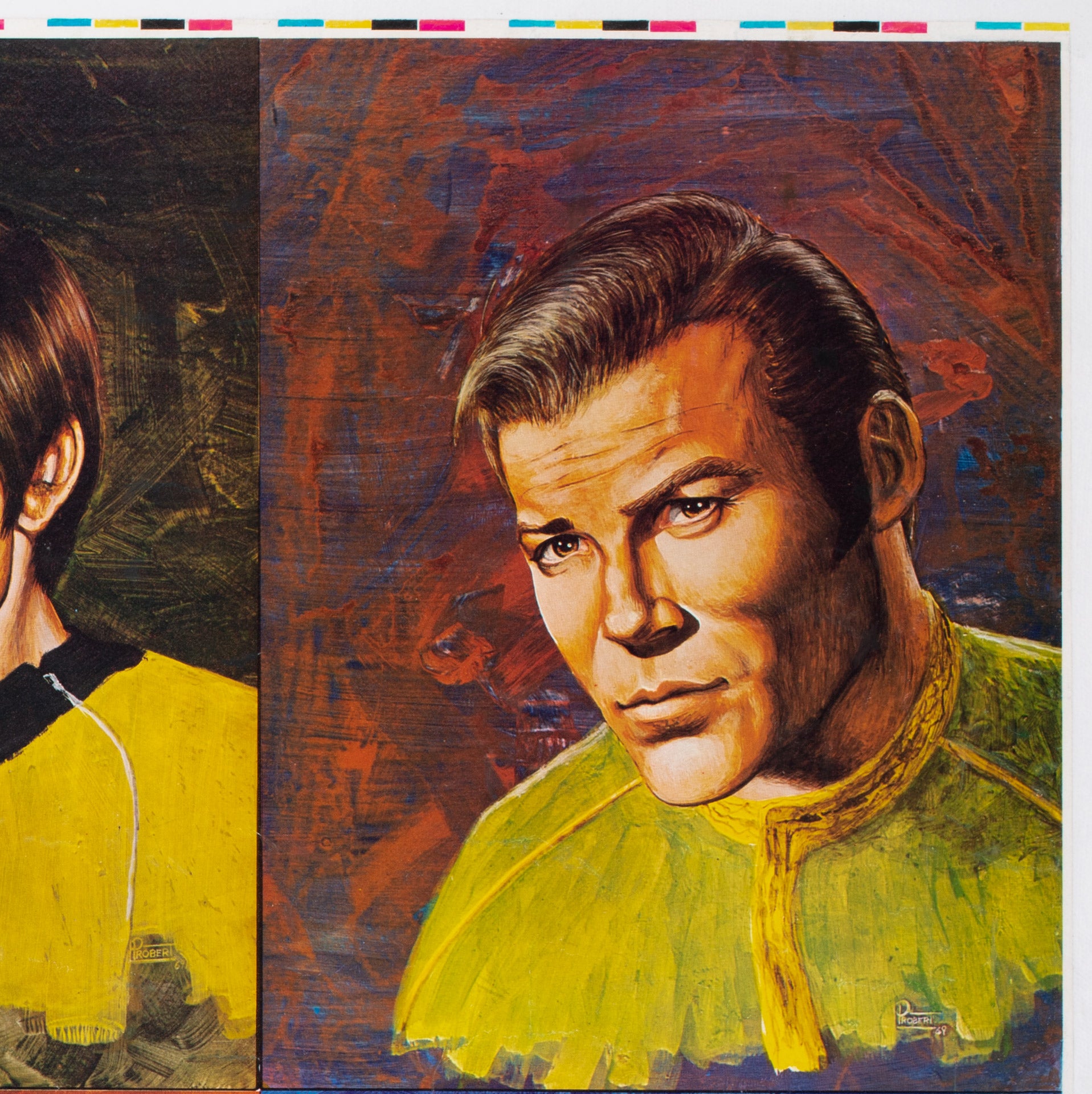 Proof Poster Star Trek 1970s US Printer's Proof Poster, Andrew Probert - Orson & Welles