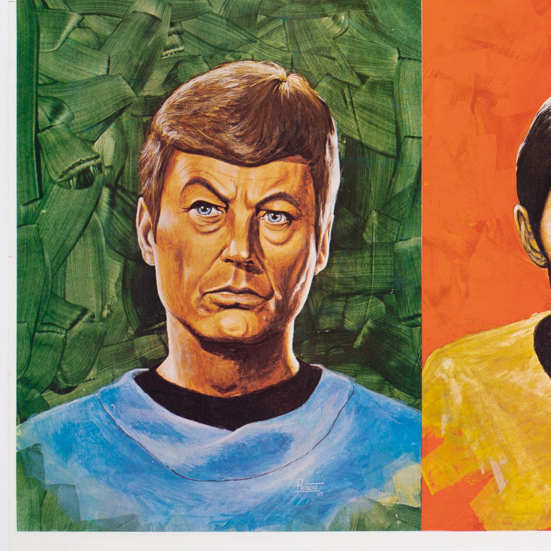 Proof Poster Star Trek 1970s US Printer's Proof Poster, Andrew Probert - Orson & Welles