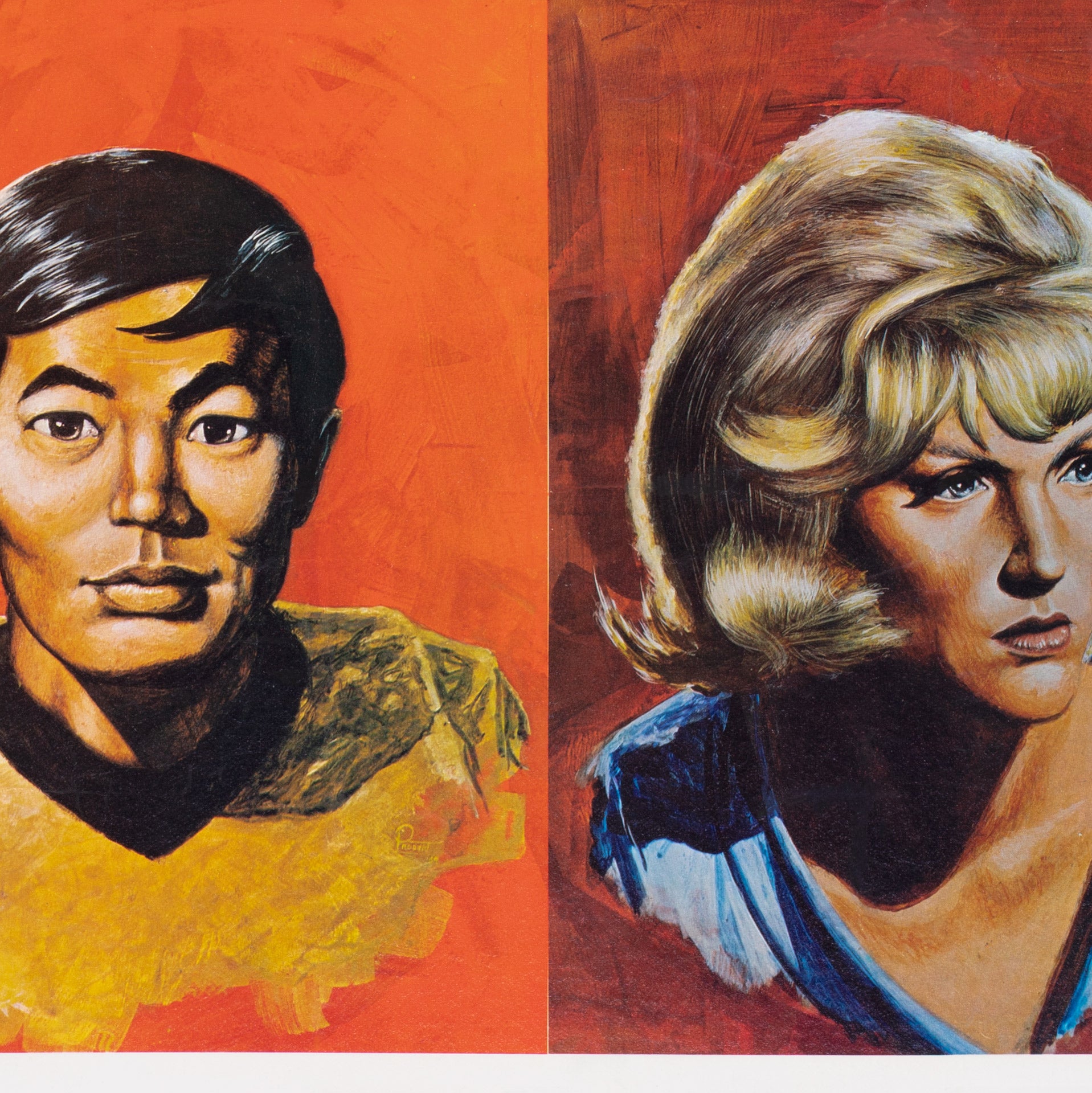 Proof Poster Star Trek 1970s US Printer's Proof Poster, Andrew Probert - Orson & Welles