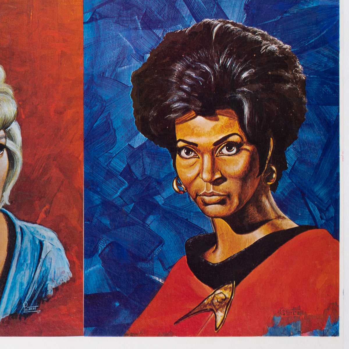 Star Trek 1970s US Printers Proof Poster, Andrew Probert - detail