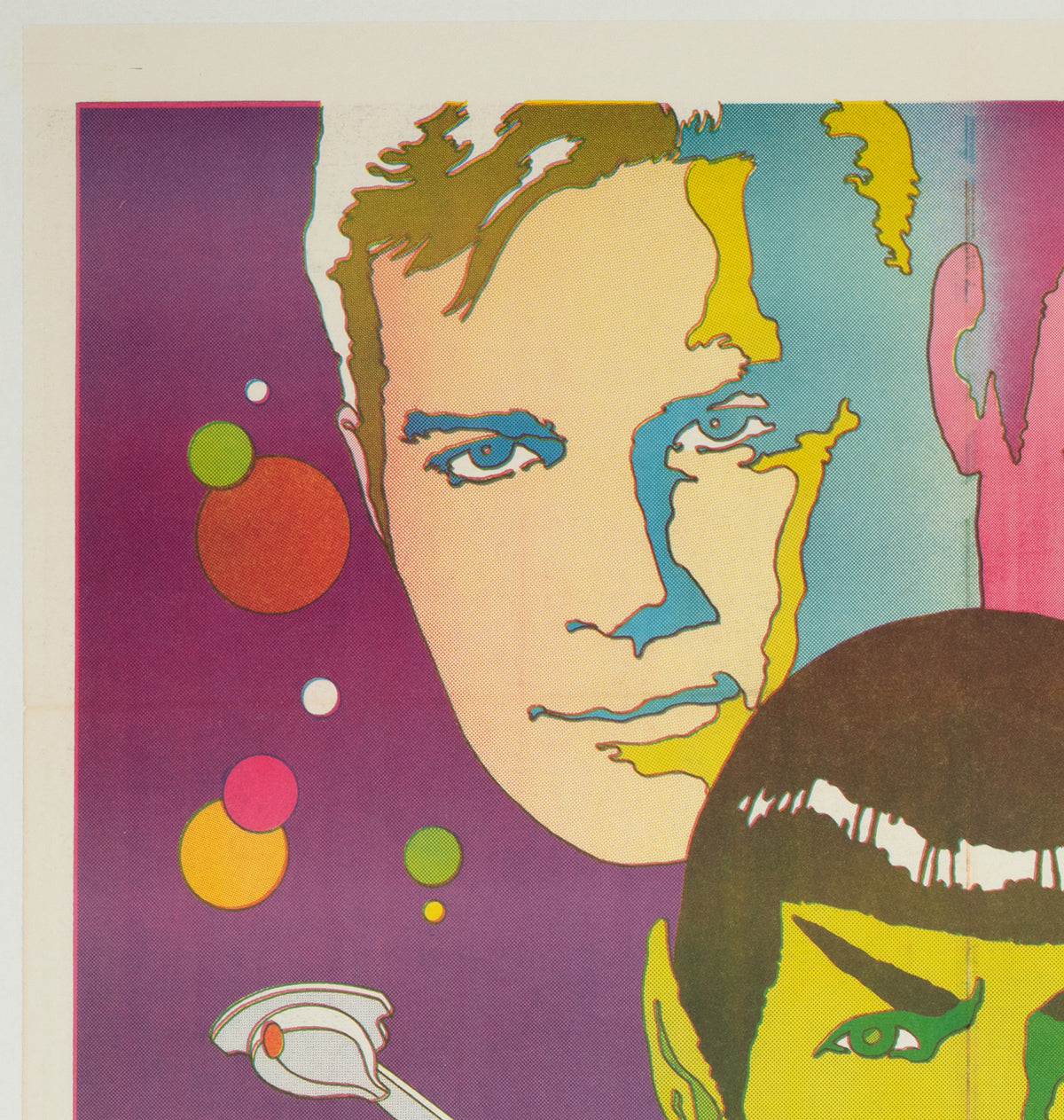 Star Trek 1970s US Special Poster, Jim Steranko - detail