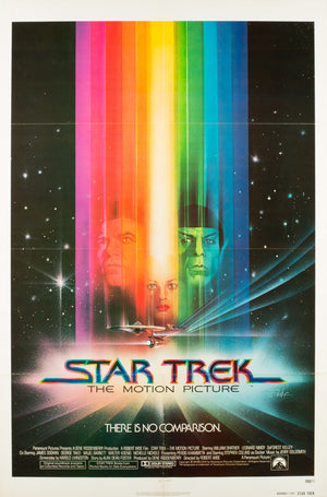 Star Trek 1979 original vintage US 1 sheet advanced film movie poster