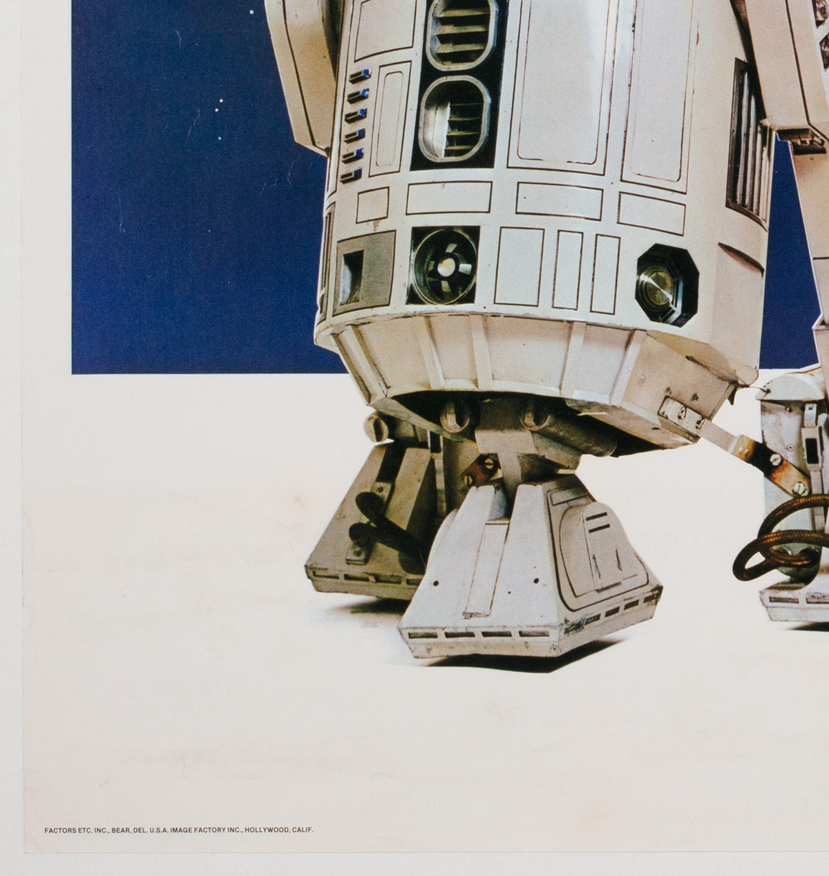 Star Wars 1977 Vintage Factor Inc Commercial Poster - detail