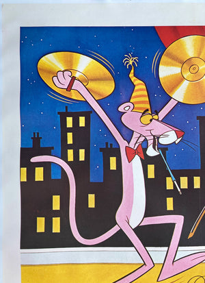 Super Festival of the Pink Panther 1970s Italian 2 Foglio - detail