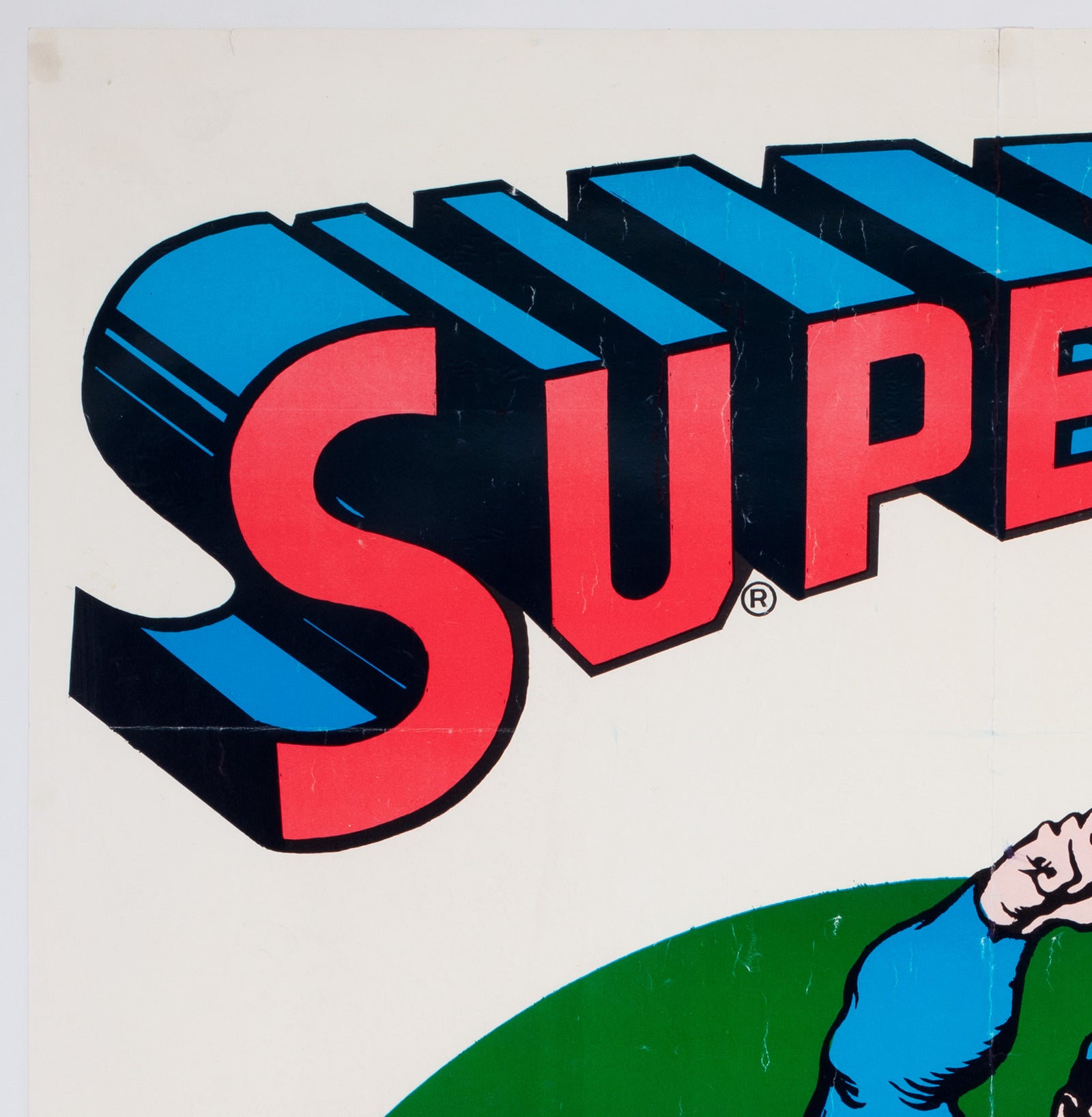 Superman 1978 Vintage British Poster