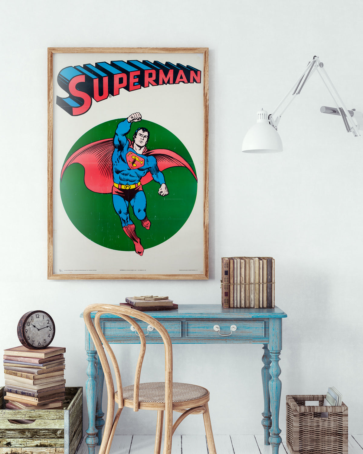 Superman 1978 Vintage British Poster