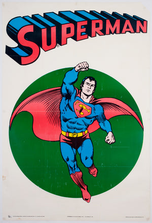 Superman 1978 Vintage British Poster
