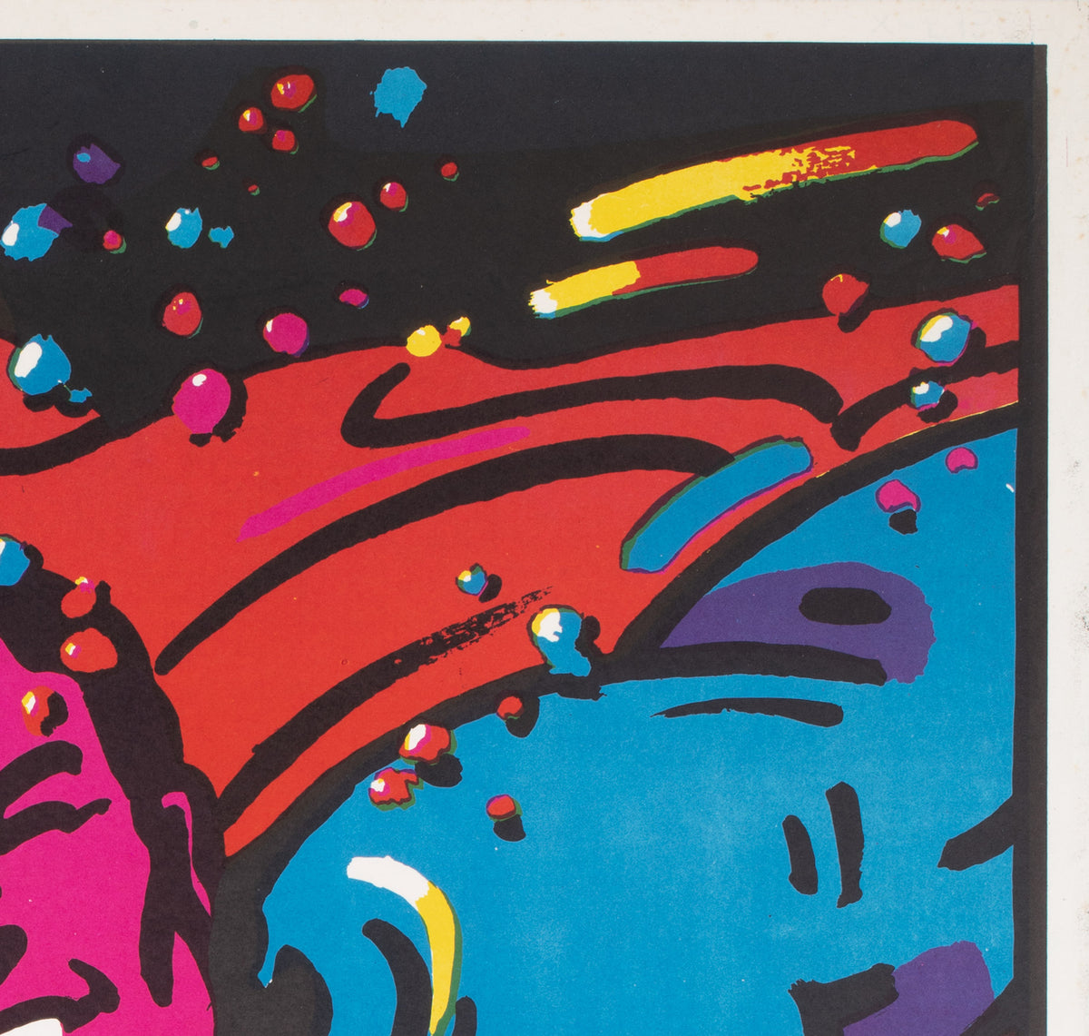 Superman 3 1985 Polish B1 Film Poster, Waldemar Swierzy - detail