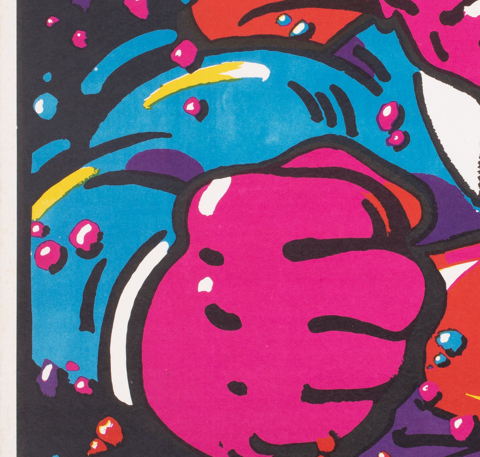 Superman 3 1985 Polish B1 Film Poster, Waldemar Swierzy - detail