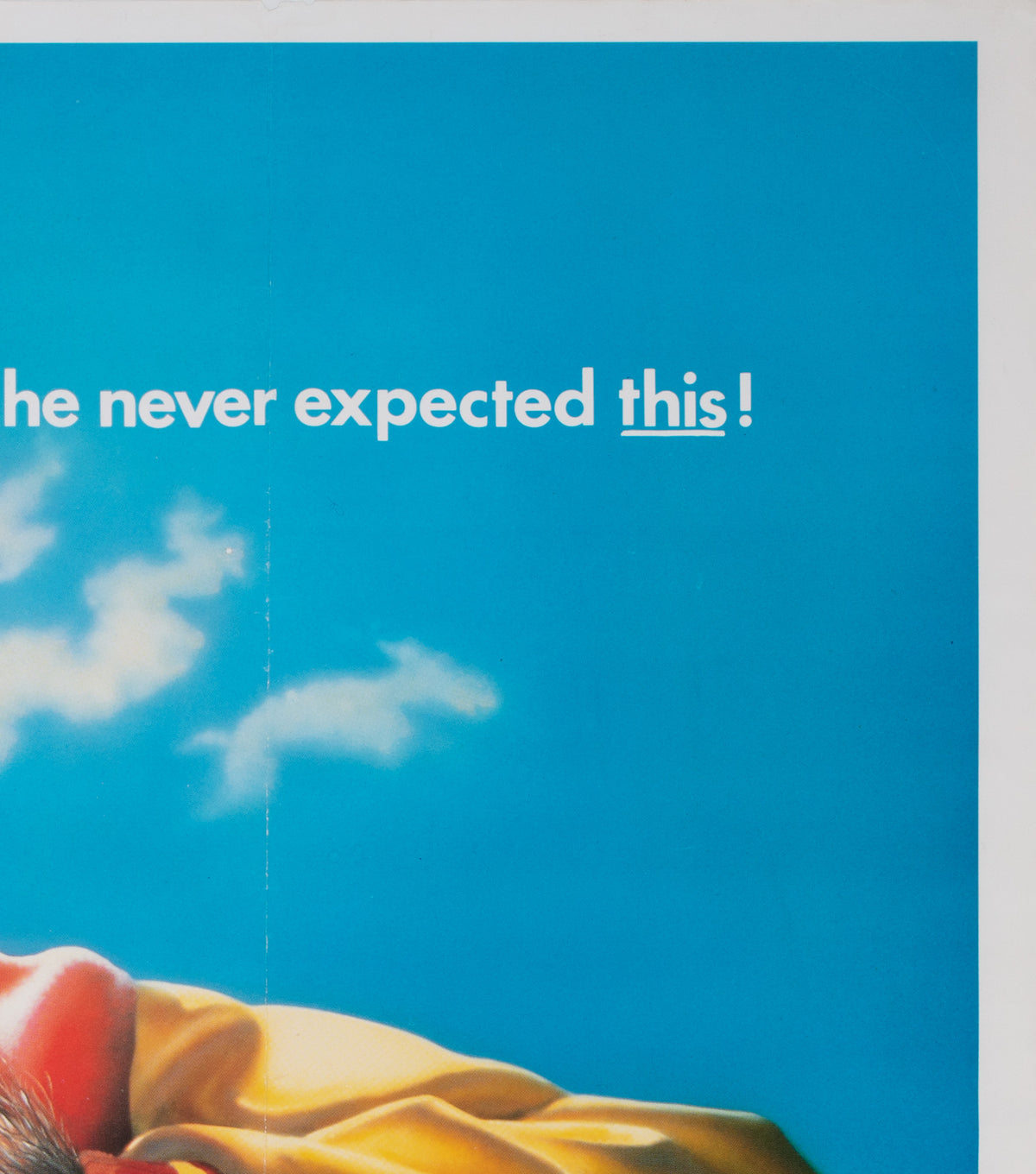 Teen Wolf 1985 UK Quad Film Movie Poster, Cowell - detail