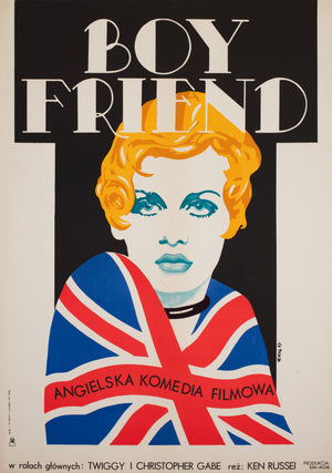 The Boyfriend 1973 Polish A1 Film Poster, Erol