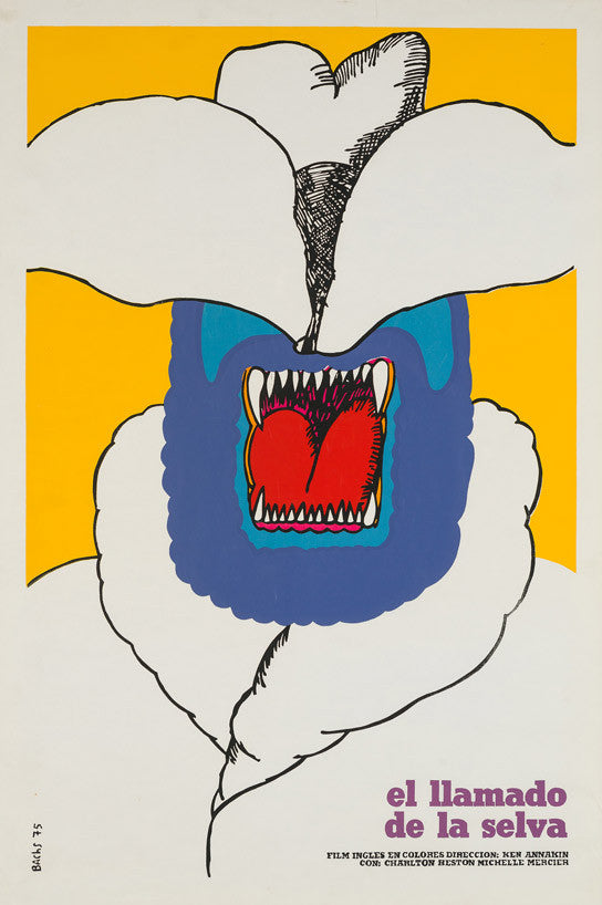 The Call of the Wild 1975 original Cuban film movie poster