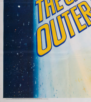 The Cat From Outer Space 1978 UK Quad Film Poster - detail