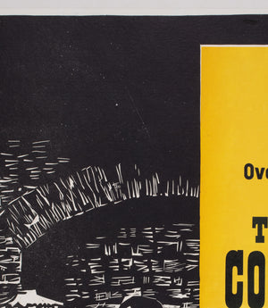 The Connection 1962 UK Quad Film Movie Poster, Peter Strausfeld - detail 