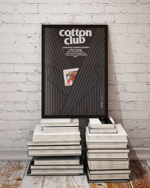 The Cotton Club 1984 Czech A3 Film Movie Poster, Jan Weber