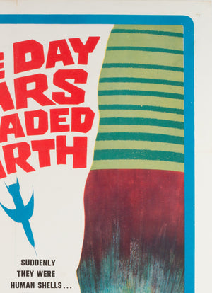 The Day Mars Invaded Earth 1963 US 1 Sheet Film Poster - detail 4