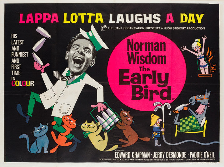 The Early Bird 1965 UK Quad poster