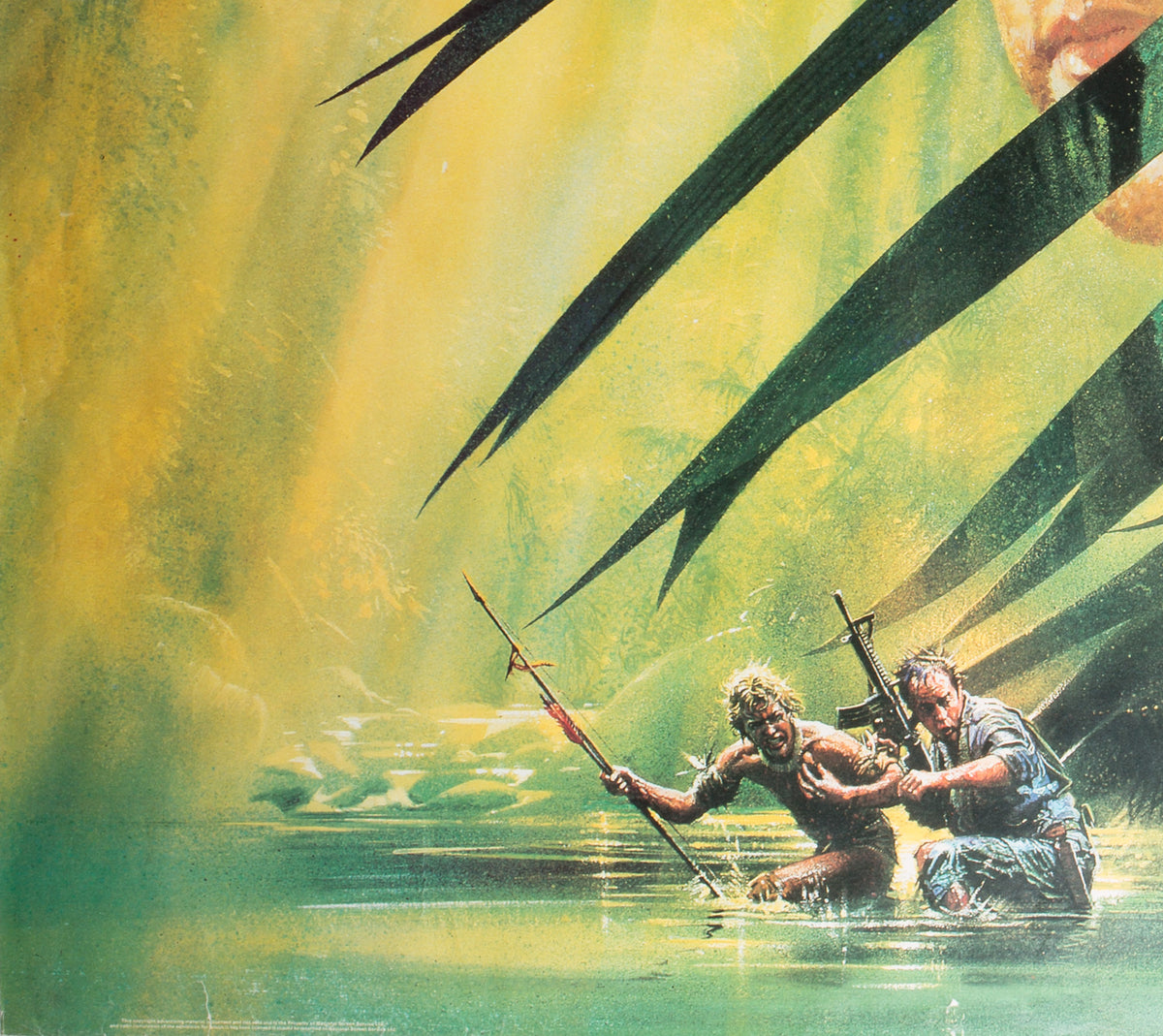 The Emerald Forest 1985 UK Quad - Signed by Vic Fair