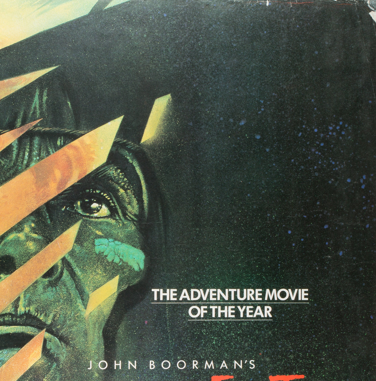 The Emerald Forest 1985 UK Quad - Signed by Vic Fair