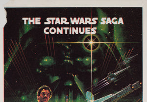 The Empire Strikes Back 1980 Australian Daybill film movie poster, Ohrai, Star Wars - detail