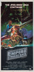 The Empire Strikes Back 1980 Australian Daybill film movie poster, Ohrai, Star Wars