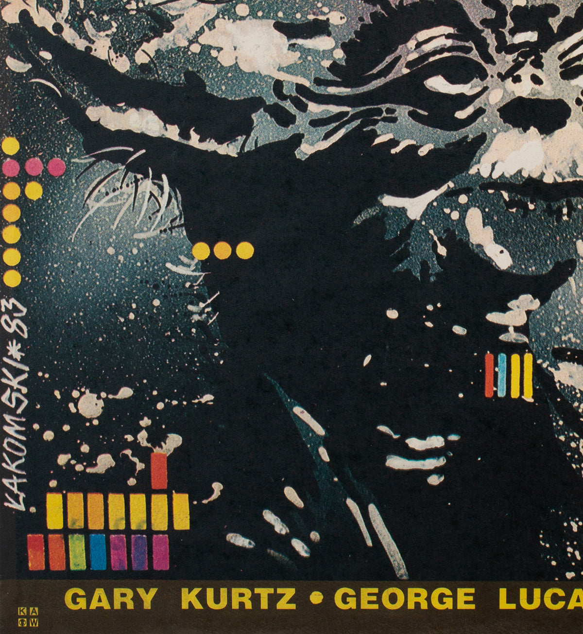 The Empire Strikes Back 1980 Polish Small, Lakomski - detail