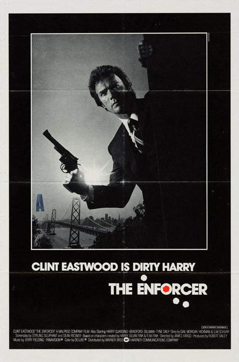The Enforcer 1976 original vintage US 1 sheet film movie poster - Clint Eastwood, Dirty Harry