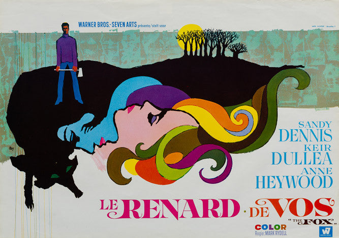 The Fox 1967 original vintage Belgian Standard film movie poster