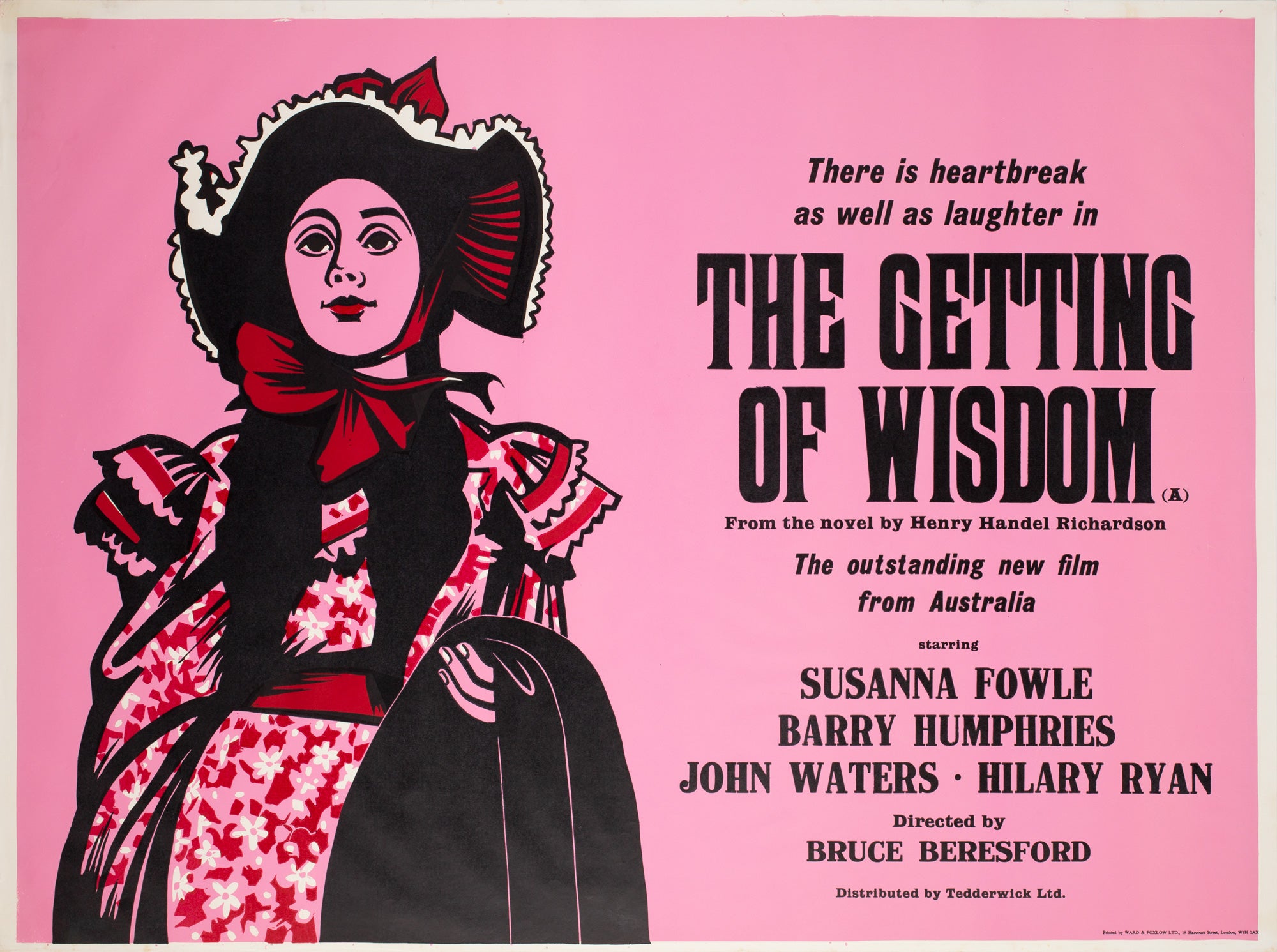 The Getting of Wisdom 1977 Academy Cinema UK Quad Film Poster, Strausfeld