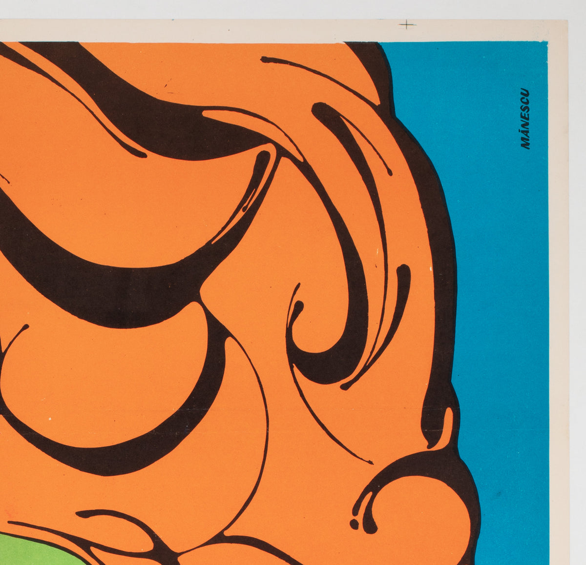 The Go-Between 1971 Romanian Film Poster, Manescu