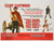 The Good, The Bad, The Ugly 1966 original vintage UK quad film movie poster