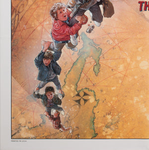 The Goonies US 1 Sheet 1985 US 1 Sheet Film Movie Poster, Drew Struzan - detail