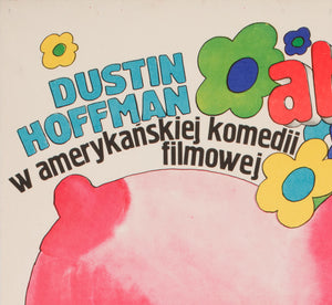 The Graduate 1967 Polish A1 Film Movie Poster, Maciej Zbikowski - detail