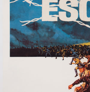 The Great Escape 1963 US 1 Sheet Film Movie Poster, McCarthy - detail