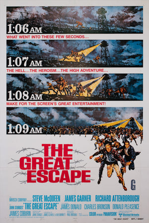 The Great Escape R1980 US International Film Movie Poster, Frank McCarthy