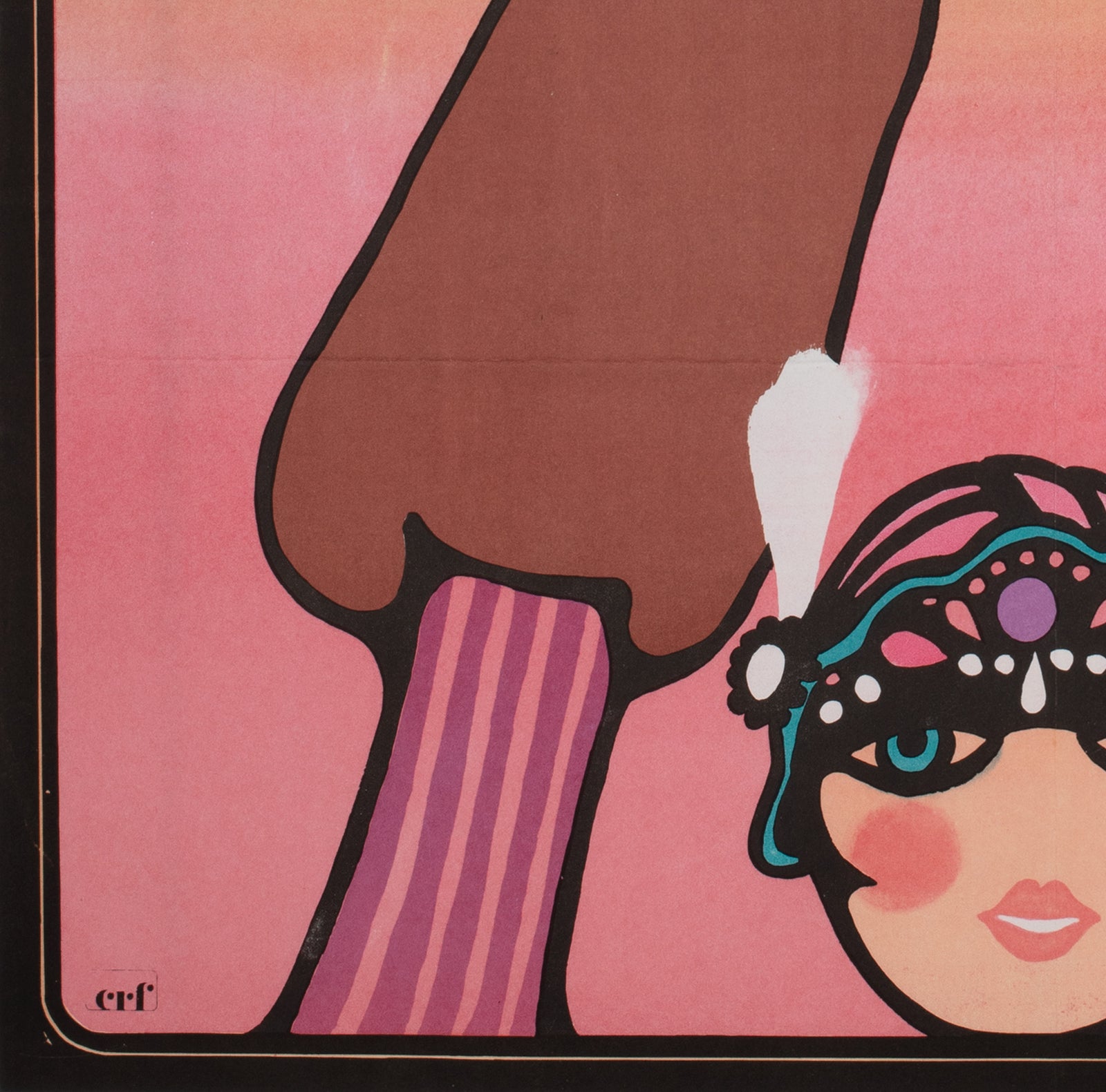 The Great Gatsby 1975 Polish A1 Film Poster, Flisak - detail