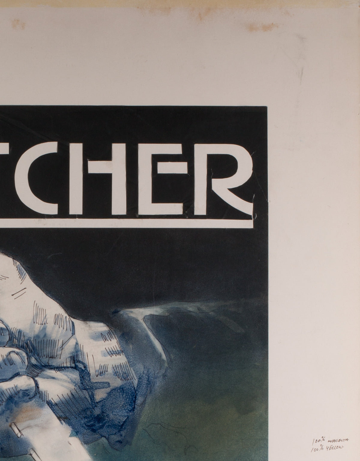 The Hitcher 1986 Concept Artwork by Vic Fair - Detail