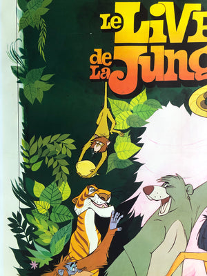 The Jungle Book 1968 French Grande Film Poster