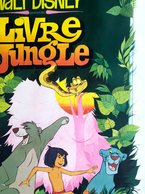 The Jungle Book 1968 French Grande Film Poster