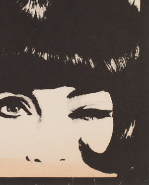 The Knack And How To Get It 1966 Czech A3 Film Poster, Grygar - detail