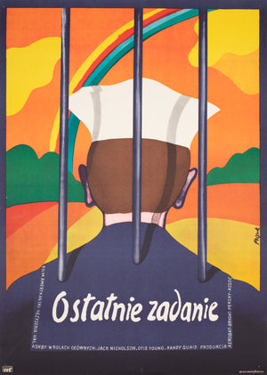 The Last Detail 1976 Polish A1 Film Poster, Flisak