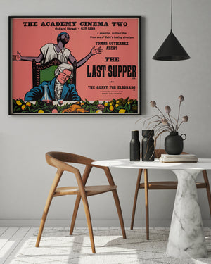 The Last Supper 1976 UK Quad Academy Cinema Film Poster, Strausfeld
