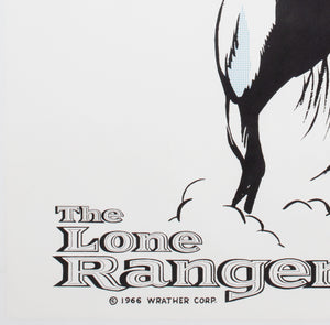 Lone Ranger 1966 US Special Vintage Poster - detail
